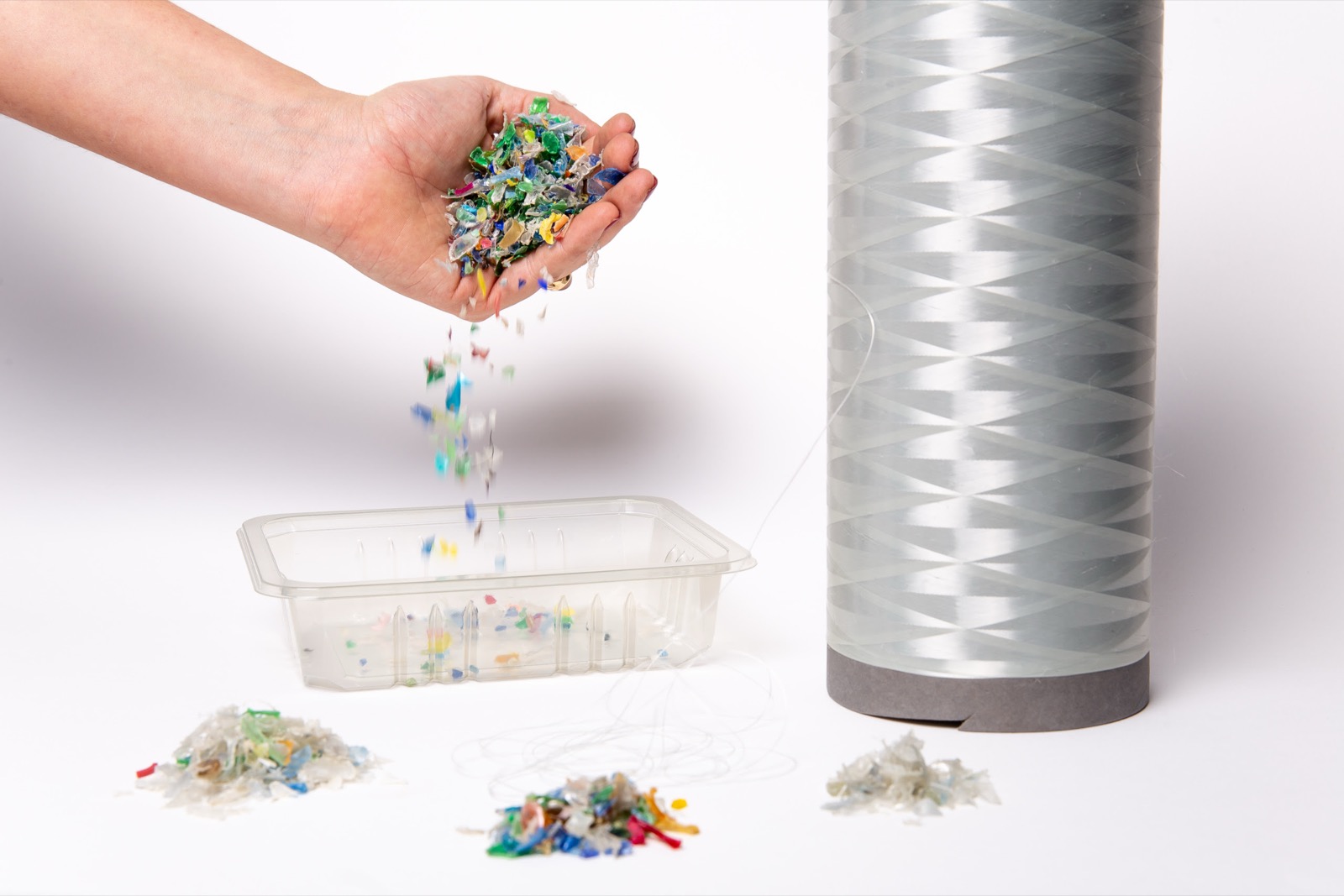 Plastic recycling — raw material and product